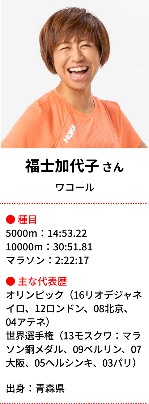 福士加代子さんの近影